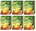 Produktbild: 6x Knorr Gran Purè Cremoso e Delicato Zubereitet für Glutenfreies Kartoffelpüree 225g Jede Packung Enthält 3 Beutel mit 75g Kartoffel Püree