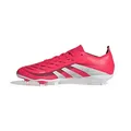 Produktbild: adidas Unisex Predator League Firm Ground/Multi Ground Football Boots, Lucid Red/Cloud White/Core Black, 44 EU