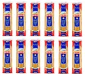 Produktbild: 12x Divella Pasta Italienisch Bucatini N°6 Teigwaren aus Hartweizengrieß 500g