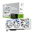 Produktbild: ASUS ROG Astral GeForce RTX 5090 32GB GDDR7 White OC Edition Gaming Quad-Lüfter-Grafikkarte (NVIDIA DLSS 4, 3,8-Slot Design, PCIe 5.0, 3X DP 2.1b, 2X HDMI 2.1b, Weiß)