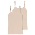 Produktbild: Schiesser Damen 2 Pack Spaghettitop Unterhemd - Modal Essentials