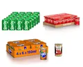 Produktbild: Sprite Fanta Testpaket, 72x150ml, erfrischende Softdrinks+Polpa