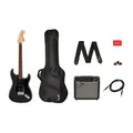 Produktbild: Squier Affinity Series Stratocaster HSS Pack LRL Charcoal Frost Metallic E Gitarren Sets für Anfänger