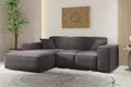 Produktbild: Ecksofa Siena L-form Dunkelgrau Links