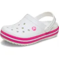 Produktbild: Crocs Unisex Kinder Crocband Clog K Clog, White/Pink Crush, 37/38 EU