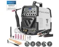 Produktbild: STAHLWERK Inverterschweißgerät AC DC WIG 200 Puls ST mit WIG Pulsfunktion und MMA, 10 - 200 A, Packung}, 7-tlg., Einzelgerät, Kombi Schweißgerät mit 200 Ampere