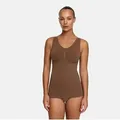 Produktbild: Creamy Fabrics Miederbody Shaping Unterhemd-Caramel-XL (1-tlg) braun XL