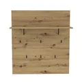 Produktbild: FORTE TRONDHEIM Kleiderpaneel, Holzwerkstoff, Artisan Eiche, 89.1 x 100 x 30 cm