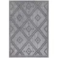 Produktbild: carpet city Outdoor-Teppich, Anthrazit, Textil, Rauten, Rechteckig, 280x380 cm, Oeko-Tex® Standard 100, pflegeleicht, UV-beständig, Teppiche & Böden, Teppiche, Outdoorteppiche