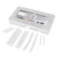 Produktbild: Schrumpfschlauch Sortiment Set Transparent 3:1 mit Kleber Box 142tlg ISOLATECH