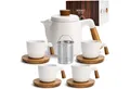 Produktbild: MiaMio Teeservice Teekannen Set inkl. 4 Tassen (5-tlg), Keramik