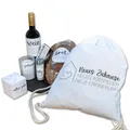 Produktbild: younikat Geschenkidee zum Einzug Baumwollbeutel und 6 Stück Aufkleber I Etiketten für Brot Salz Wein Einzugsgeschenk Einweihung I Geschenk zum Umzug I dv1538