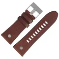 Produktbild: Diesel Uhrenarmband 28mm Leder Braun - DZ-7314