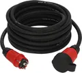 Produktbild: Brennenstuhl Professional Verlängerungskabel VN 1200 IP44 (10m Kabel in schwarz H07RN-F 3G2,5, Baustelleneinsatz und ständiger Einsatz im Freien, Made in Germany)