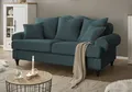 Produktbild: Sofa in blaugrün Couch 3-Sitzer Sofagarnitur 3er-Sofa Loungesofa 200 cm Adelina