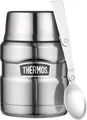 Produktbild: THERMOS Thermobehälter Stainless King, Edelstahl, (1-tlg), Randvollvolumen: 470 ml, Füllmenge / Volumen: 330-350 ml