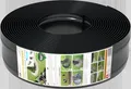 Produktbild: AMISPOL Elastische Rasenkante Kunststoff schwarz 12 m (125/4 mm) - Beeteinfassung Rund - Beetumrandung für Kurven - Blumenbeet Umrandung unsichtbar - Rasen und Beetbegrenzung aus stabilem Plastik