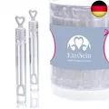 Produktbild: EinsSein 96x Seifenblasen Hochzeit Herzgläschen Box Weiss gastgeschenke für die
