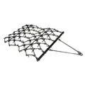 Produktbild: DEMA Wiesenegge Wiesenschleppe Feldegge Schleppe Vertikutierer 122 cm – Traktor Anbaugerät für Rasenpflege und Bodenbearbeitung