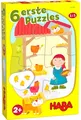 Produktbild: 2, 3, 4 Teile HABA Kinder Puzzle 6 erste Puzzles Bauerhof 1307182001