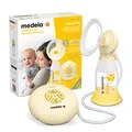 Produktbild: Medela Swing Flex elektrische Milchpumpe – Kompaktes Design – Mit PersonalFit Flex Brusthauben und Medela 2-Phasen-Expression-Technologie