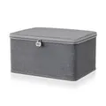 Produktbild: VerschließBare Box AbschließBar 30 x20 x14 cm,Faltboxen Mit Deckel,Aufbewahru...