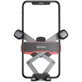 Produktbild: Handyhalterung Baseus Lateral Gravity Kfz-Halterung Halterung Schwarz / Rot