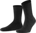 Produktbild: FALKE Uni Socken - Homepads, Hausstrümpfe, Noppen, Merino-Wolle Dunkelgrau 39-42