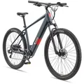 Produktbild: Telefunken E-Bike, Grau, Metall, 114.6 cm, Akkustatusanzeige, Geschwindigkeitsanzeige, Freizeit, E-Mobilität, E-Bikes