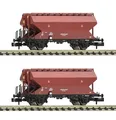 Produktbild: Fleischmann 830310 | 2-er Set Getreidesilowagen Tgpps der BLS | Epoche III Spur