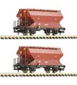 Produktbild: Fleischmann 830310 2-tlg. Set: Getreidesilowagen BLS 1:160 Spur N DC Neu