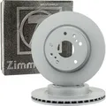 Produktbild: 2x Zimmermann 150.2951.20 Bremsscheibe 330mm für BMW 5 X3 X4 Z4 G30 F90 G31 G01