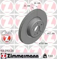 Produktbild: 2x Bremsscheibe COAT Z ZIMMERMANN 150.2951.20 für BMW G08 X3 G31 G30 F90 5er G01