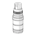 Produktbild: Hansa Thermostatkartusche 59913311