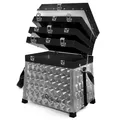 Produktbild: Sitzkiepe mit 4 Laden Angelkiste Angelkoffer Sitzbox Angelbox Angelsitz Angeln