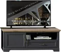 Produktbild: TV-Board Jasmin Lowboard in graphit Artisan Eiche 143x54 cm