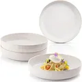 Produktbild: Sänger Pastaschalen, Creme, Stein, 4-teilig, Rund, 24x15x24 cm, Essen & Trinken, Geschirr, Teller, Pastateller