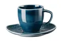 Produktbild: Rosenthal Espressotasse Junto Ocean Blue Espressotasse mit Untertasse, Porzellan