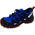 Produktbild: Salomon XA PRO V8 CSWP J Lapis Blue/Black/Fiery Red 37 - Blau - 37