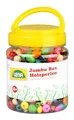 Produktbild: Bastelset Jumbo Box Holzfädelperlen bunte Holzperlen zum Auffädeln mit Fäd...