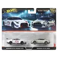 Produktbild: Hot Wheels 2025 - 2-Pack - Nissan GT-R Nismo GT3 & Nissan GT-R (R35) - JBL05