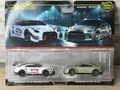 Produktbild: Hot Wheels PREMIUM CAR CULTURE Nissan GT-R Nismo GT3 & R35, 2er Set, 2025, NEU