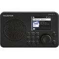 Produktbild: TELESTAR DIRA M 5i - Netzwerk-Audioplayer Internetradio mit Wecker schwarz