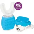 Produktbild: VITALmaxx Schall-Zahnbürste 360° automatisch 2.0 3,7V weiß/türkis - Weiß/Türkis