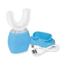 Produktbild: VITALmaxx 360° Schall-Zahnbürste mit 4 Modi | Freihändiges Putzen | 15.000 Schallschwingungen | Weiche Silikon-Borsten + Zahnfleischmassage | Schnelle & gründliche Reinigung | USB-Ladung