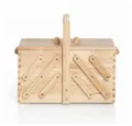 Produktbild: Prym Nähkorb - Nähkasten Holz 36 x 28 x 19 cm (B x H x T)