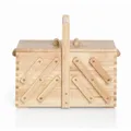 Produktbild: Prym Nähkasten Holz M (hell) klassisch ausziehbar - 612546
