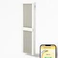Produktbild: AeroFlow® Elektroheizung SLIM TALL 1600 Watt FlexiSmart Pro WLAN App-Steuerung