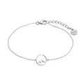 Produktbild: XENOX® Berg Armband - Damen Armband aus hochwertigem 925/- Sterlingsilber mit Berg-Anhänger