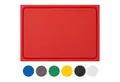 Produktbild: MUVELL Schneidebrett Kunststoff, Rot, 35x25x2 cm, mit Saftrille, EXTRA dick, Kunststoff, (Stück, 1-St., Schneidebrett), messerschonend,Saftrille,Extra Dick